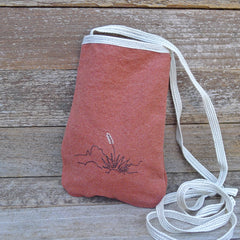 pocket purse: terracotta/desert