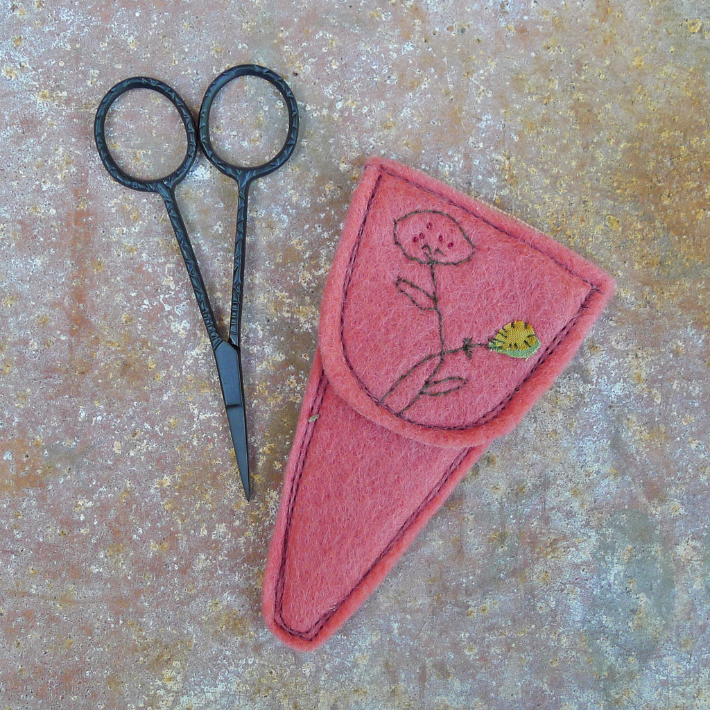 scissor slip: pink/flowers