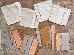 free sewing tutorial: scrappy coasters