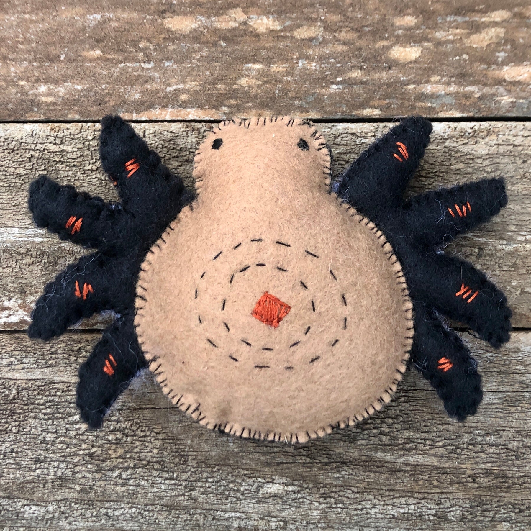 Stuffed Spider Pattern Spider Plush Sewing Pattern