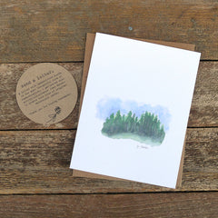 watercolor cards: holiday collection