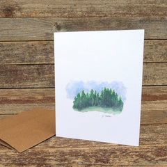 watercolor cards: holiday collection
