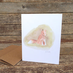 watercolor cards: woodland collection