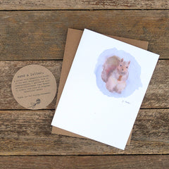watercolor cards: woodland collection