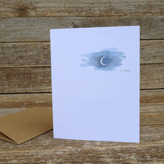 watercolor cards: night collection