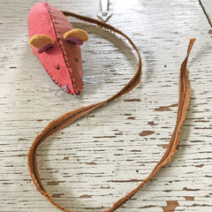 free sewing tutorial: rat for a cat