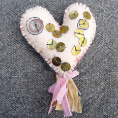 free sewing tutorial: little hearts