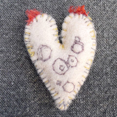 free sewing tutorial: little hearts